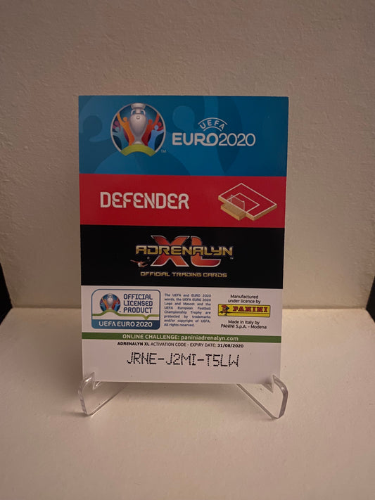 Fodbold kort Panini Adrenalyn XL UEFA EURO 2020 - Italien Francesco Acerbi - Pokedexet