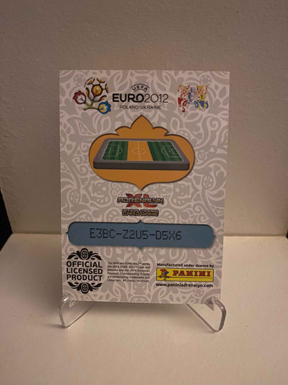 Fodbold kort Panini Adrenalyn XL UEFA EURO 2012 - Italien Alberto Aquilani - Pokedexet