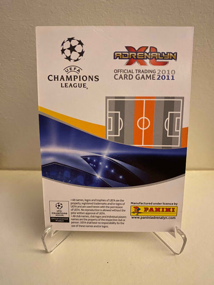 Fodbold kort Panini Adrenalyn XL UEFA Champions League 2010-2011 - Real Madrid Sami Khedira - Pokedexet