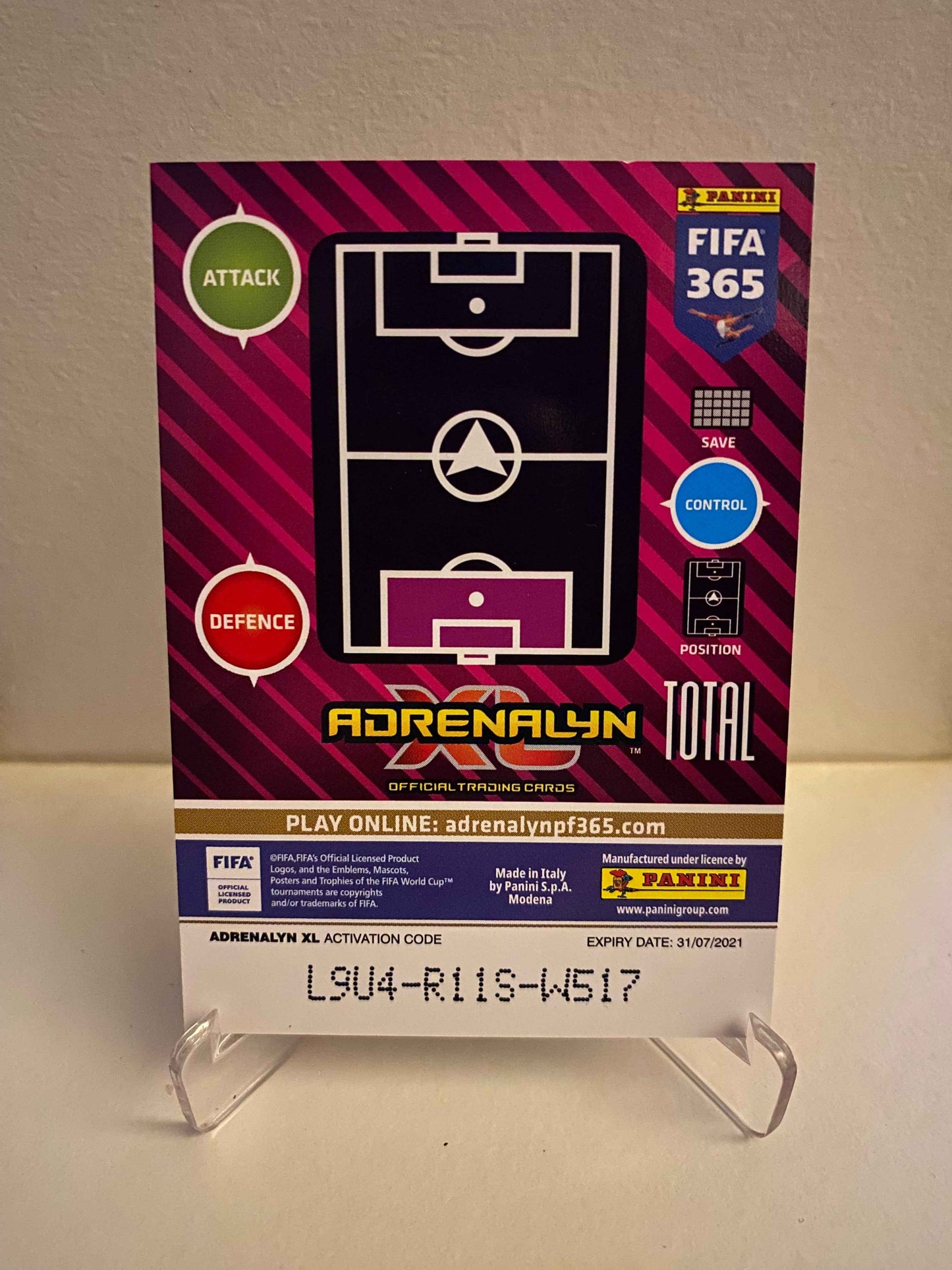 Fodbold kort Panini Adrenalyn FIFA 365 2020/2021 - FC Barcelona Marc-André Ter Stegen 68 - Pokedexet