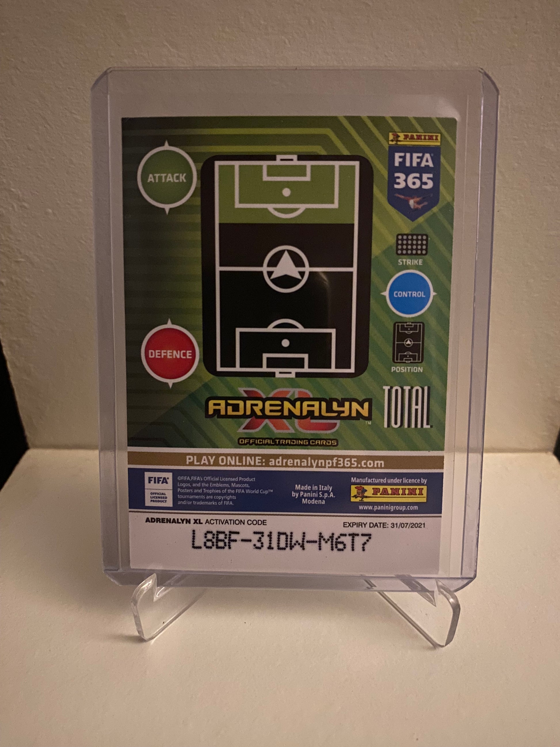 Fodbold kort Panini Adrenalyn XL FIFA 365 2021 - Paris Saint Germain Mauro Icardi Holofoil - Pokedexet