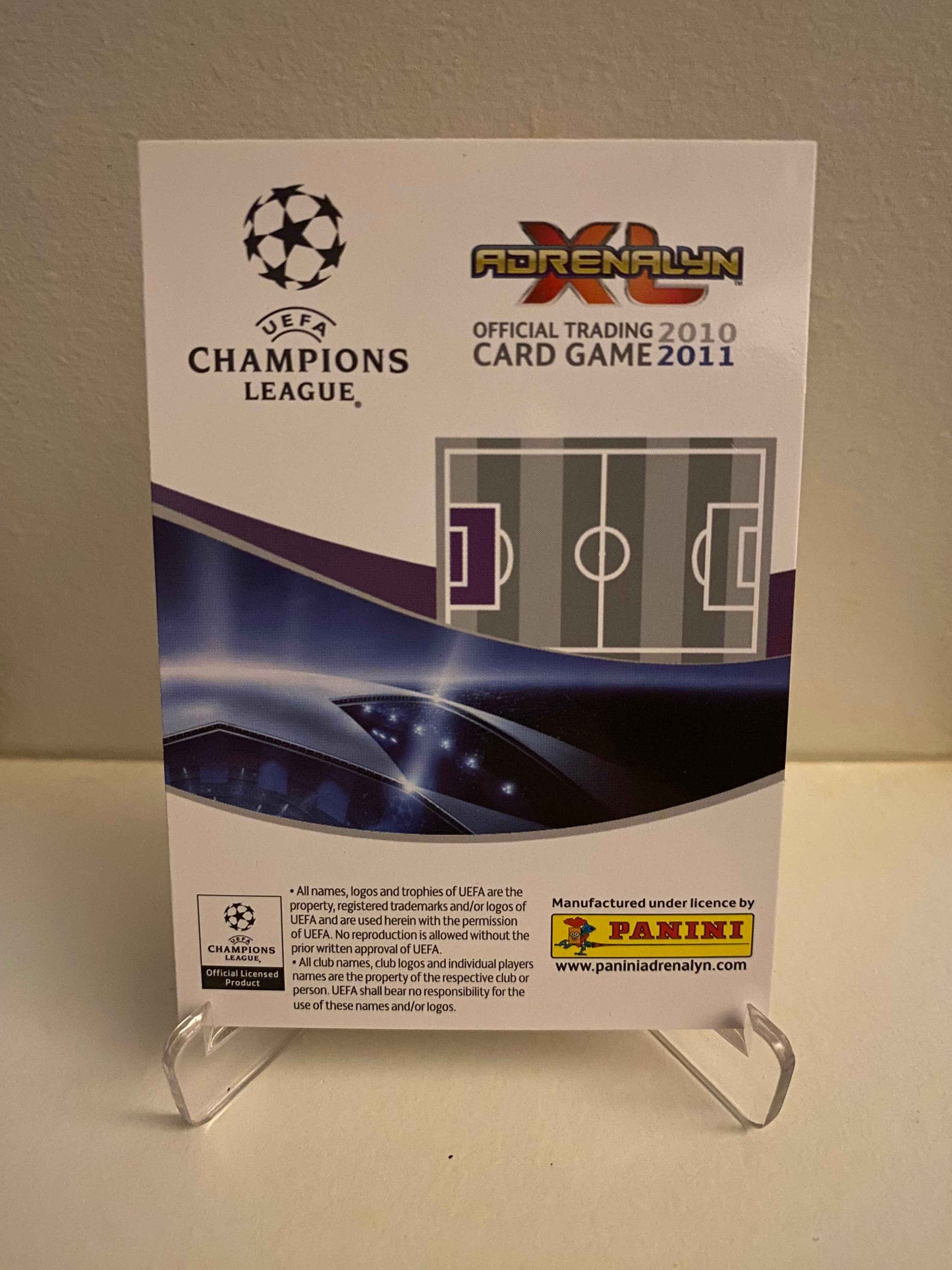 Panini Adrenalyn XL UEFA Champions League 2010-2011 - Manchester United Edwin Van Der Sar