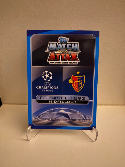Fodbold kort Topps Match Attax UEFA Champions League 2016/2017 - Basel Renato Steffen - Pokedexet
