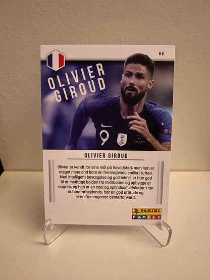 Fodbold kort Panini Family EURO 2020 - Frankrig Olivier Giroud - Pokedexet