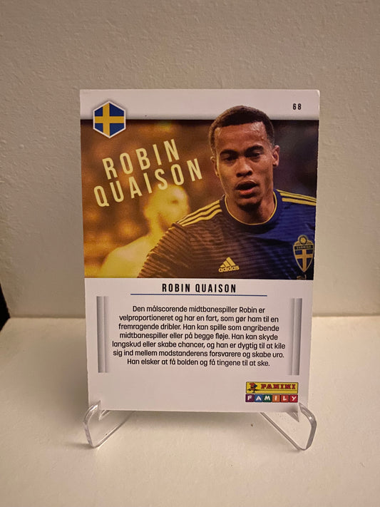 Fodbold kort Panini Family EURO 2020 - Sverige Robin Quaison - Pokedexet