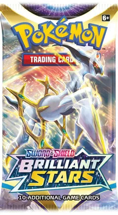 Pokémon Sword & Shield Brilliant Stars Booster Pack/Pakke