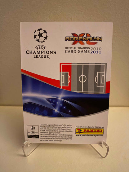 Fodbold kort Panini Adrenalyn XL UEFA Champions League 2010-2011 - Arsenal FC Thomas Vermaelen - Pokedexet