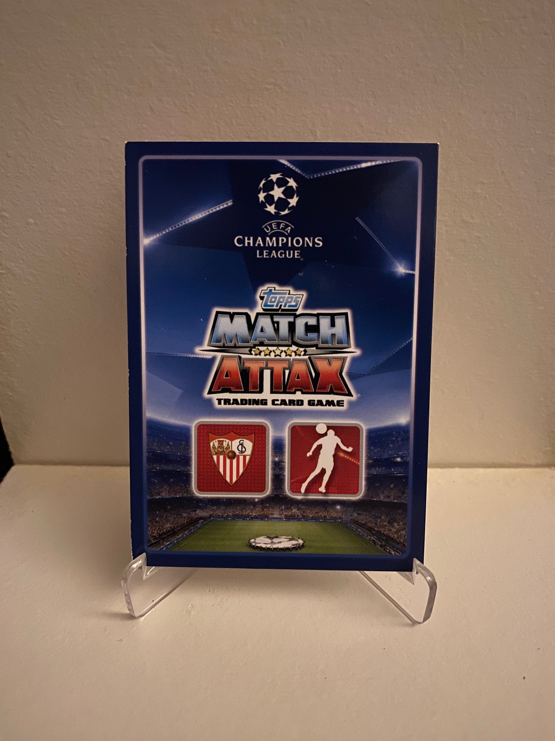 Fodbold kort Topps Match Attax UEFA Champions League 2015/2016 - Sevilla Benoit Tremoulinas - Pokedexet