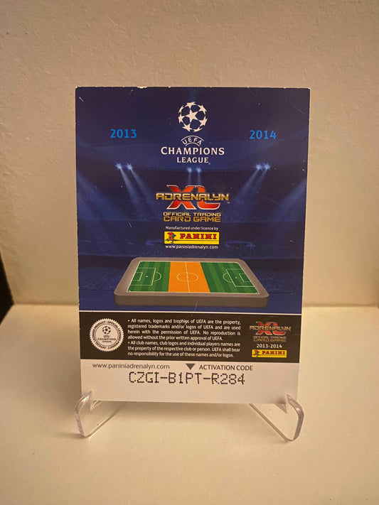 Fodbold kort Panini Adrenalyn XL UEFA Champions League 2013/2014 - Arsenal Mikel Arteta - Pokedexet