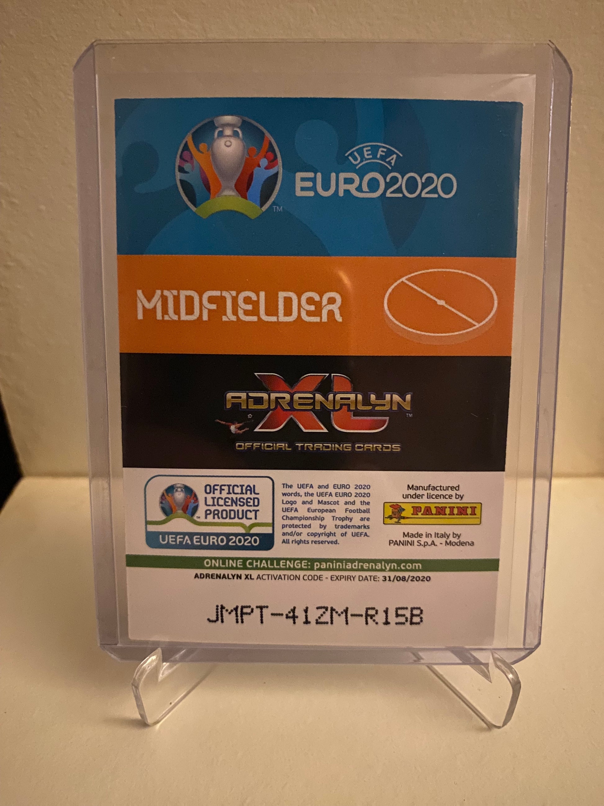 Fodbold kort Panini Adrenalyn XL UEFA EURO 2020 - Kroatien Ivan Rakitic Holofoil - Pokedexet
