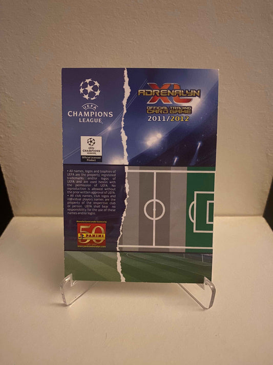 Fodbold kort Panini Adrenalyn XL UEFA Champions League 2011/2012 - AC Milan Zlatan Ibrahimovic - Pokedexet