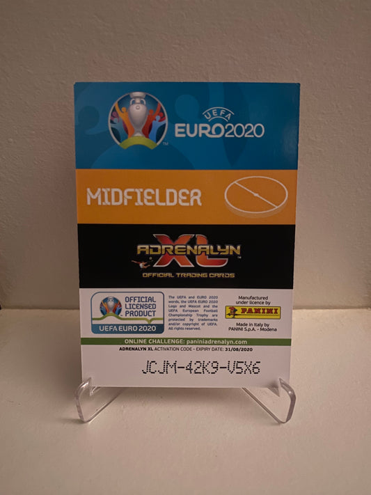 Fodbold kort Panini Adrenalyn XL UEFA EURO 2020 - Tyrkiet Hukan Calhanoglu - Pokedexet