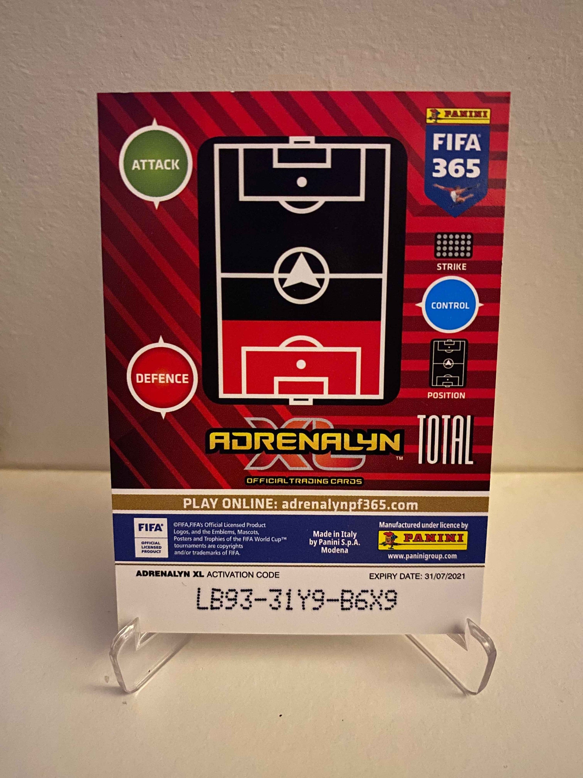 Panini Adrenalyn FIFA 365 2020/2021 - Juventus Leonardo Bonucci 111