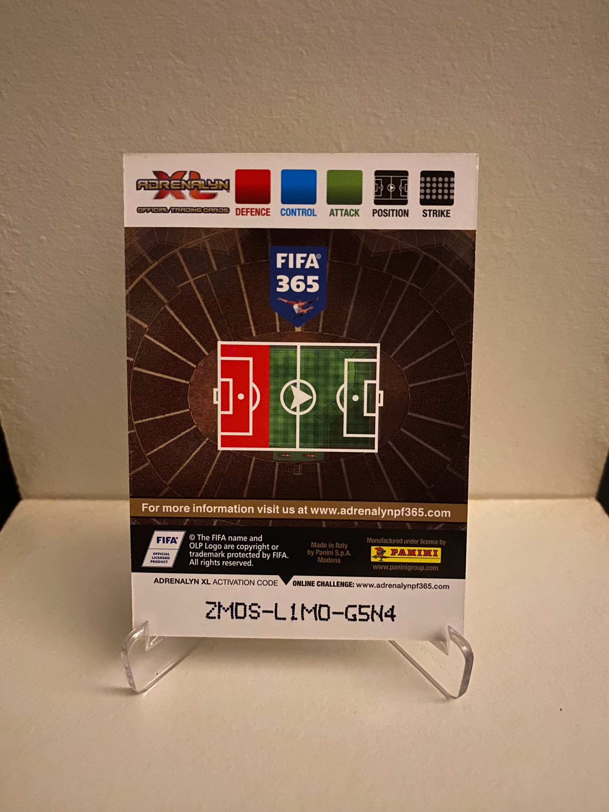 Fodbold kort Panini Adrenalyn XL FIFA 365 2017 - Colombia Cristian Zapate - Pokedexet