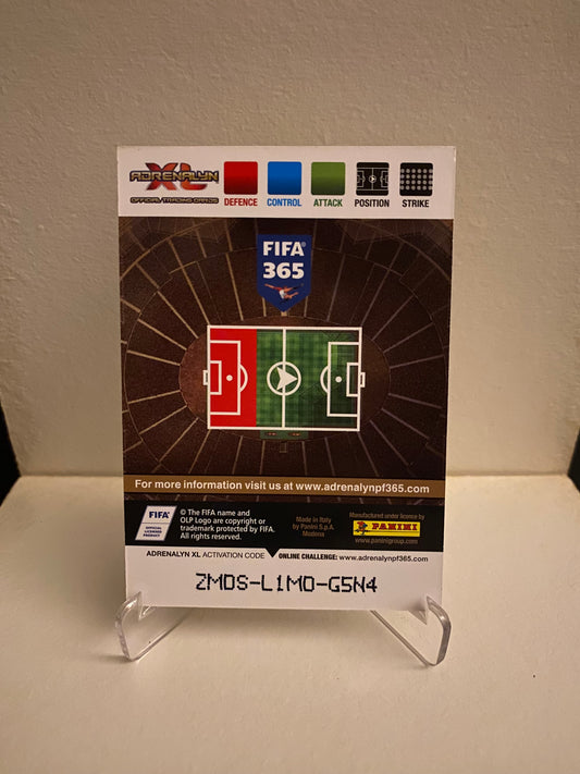 Fodbold kort Panini Adrenalyn XL FIFA 365 2017 - Colombia Cristian Zapate - Pokedexet