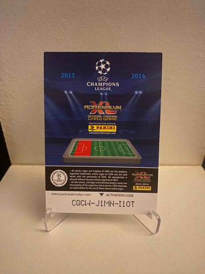 Fodbold kort Panini Adrenalyn XL UEFA Champions League 2013/2014 - Arsenal Kieran Gibbs - Pokedexet