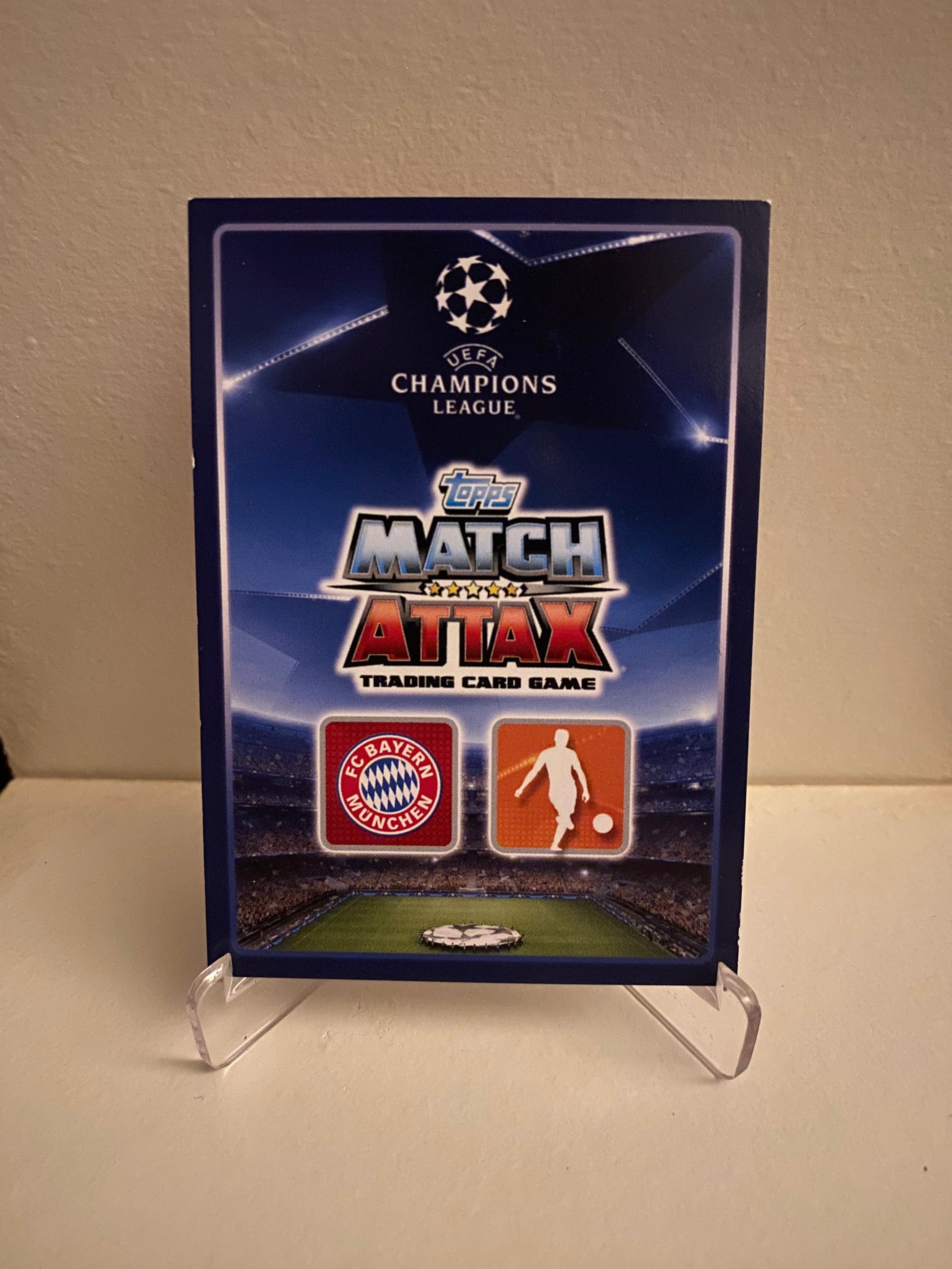 Fodbold kort Topps Match Attax UEFA Champions League 2015/2016 - Bayern München Douglas Costa - Pokedexet