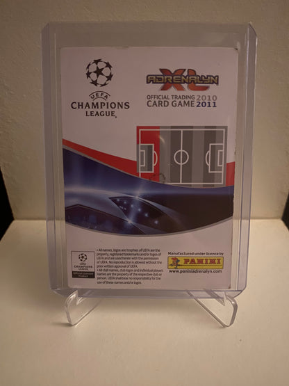 Fodbold kort Panini Adrenalyn XL UEFA Champions League 2010/2011 - Barcelona Gerard Pique Holofoil - Pokedexet
