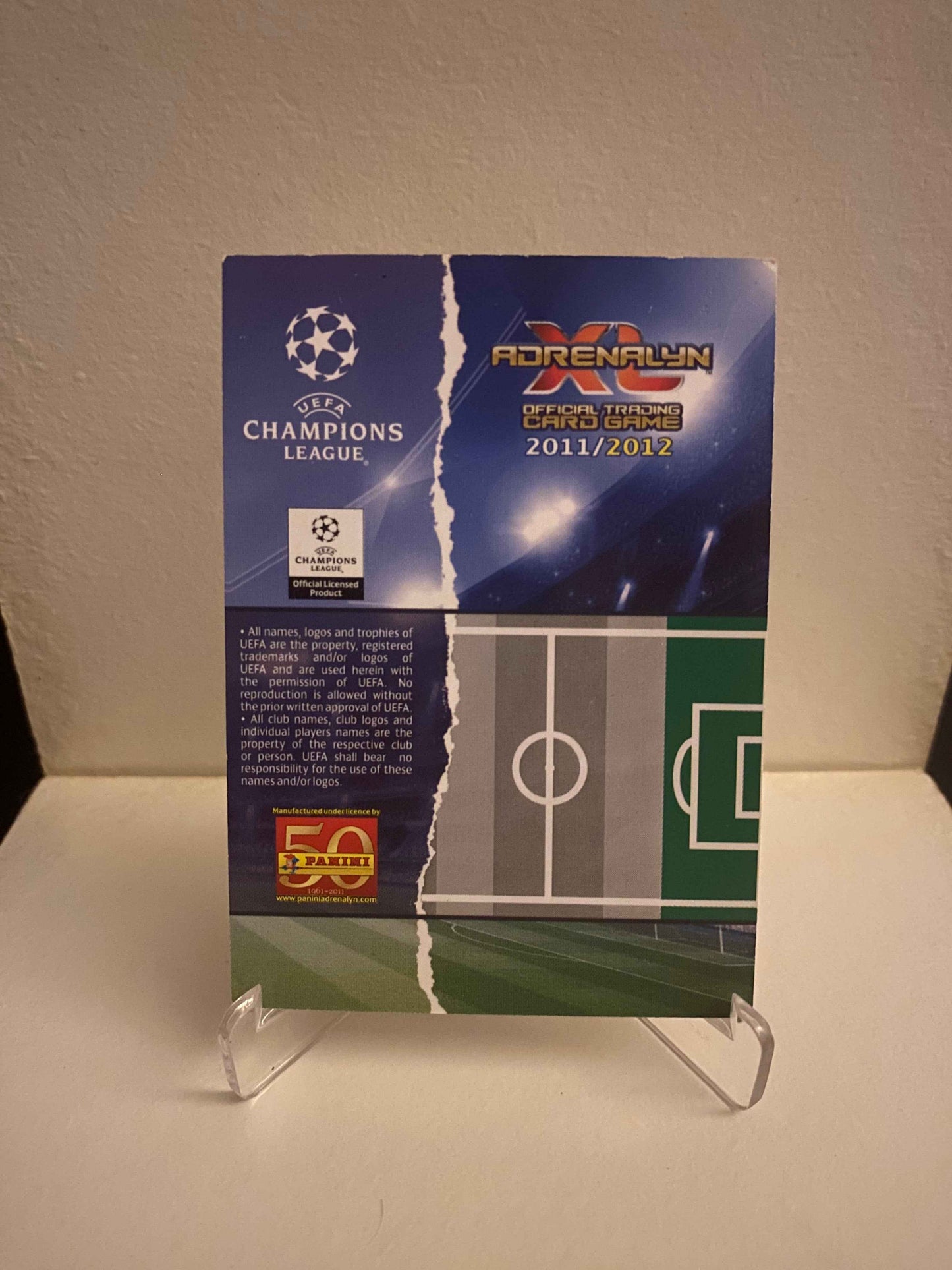 Fodbold kort Panini Adrenalyn XL UEFA Champions League 2011/2012 - FC Porto Djalma - Pokedexet