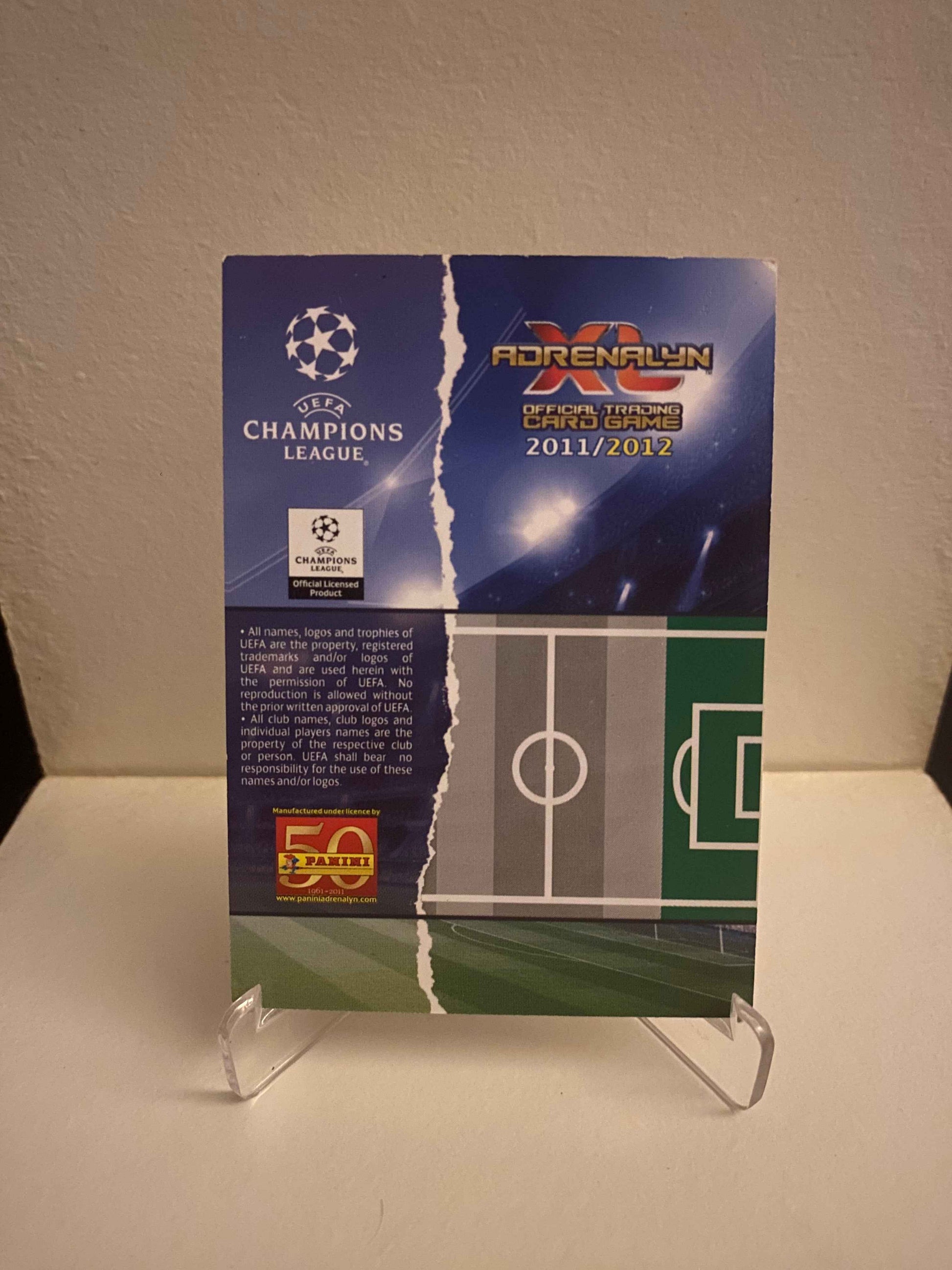 Fodbold kort Panini Adrenalyn XL UEFA Champions League 2011/2012 - FC Porto Djalma - Pokedexet
