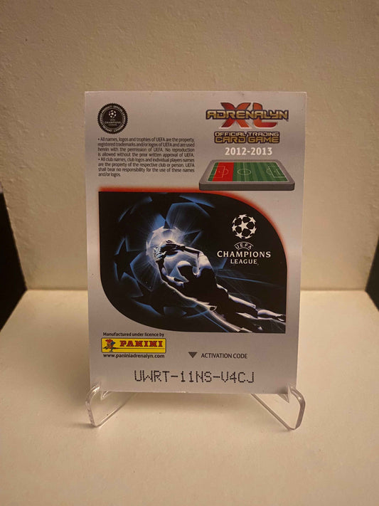 Fodbold kort Panini Adrenalyn XL UEFA Champions League 2012/2013 - Manchester United Rio Ferdinand - Pokedexet