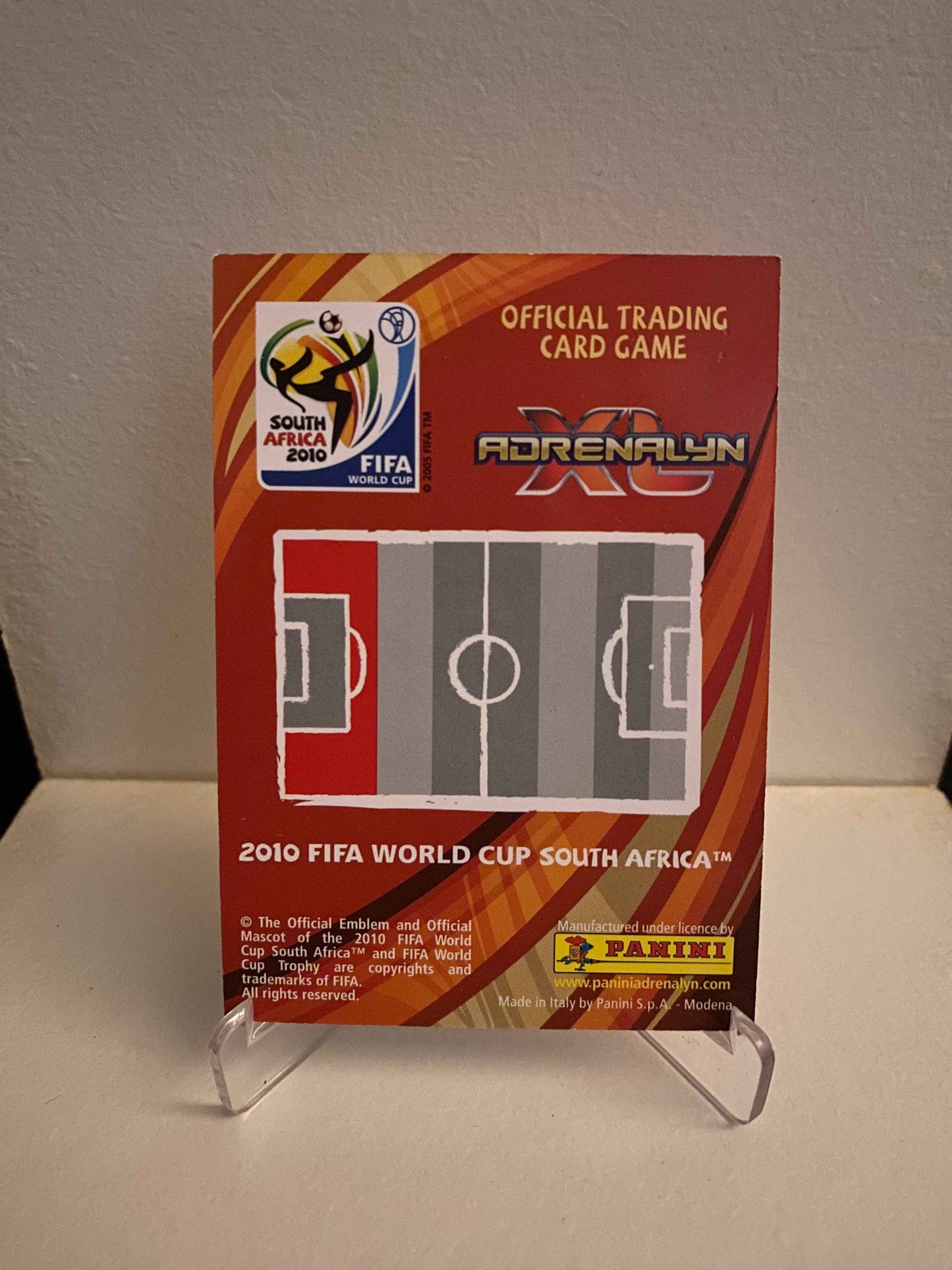 Fodbold kort Panini Adrenalyn XL FIFA World Cup 2010 - Danmark Daniel Agger - Pokedexet