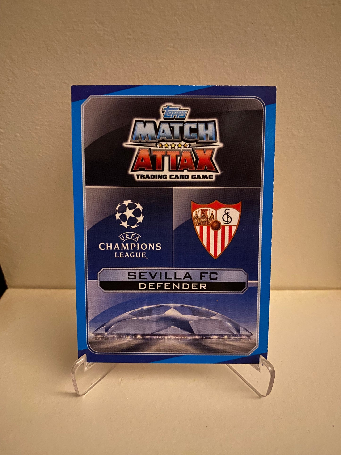 Fodbold kort Topps Match Attax UEFA Champions League 2016/2017 - Sevilla Gabriel Mercado - Pokedexet