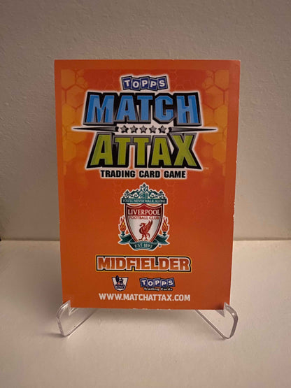 Fodbold kort Topps Match Attax Premier League 2009/2010 - Liverpool Albert Riera - Pokedexet