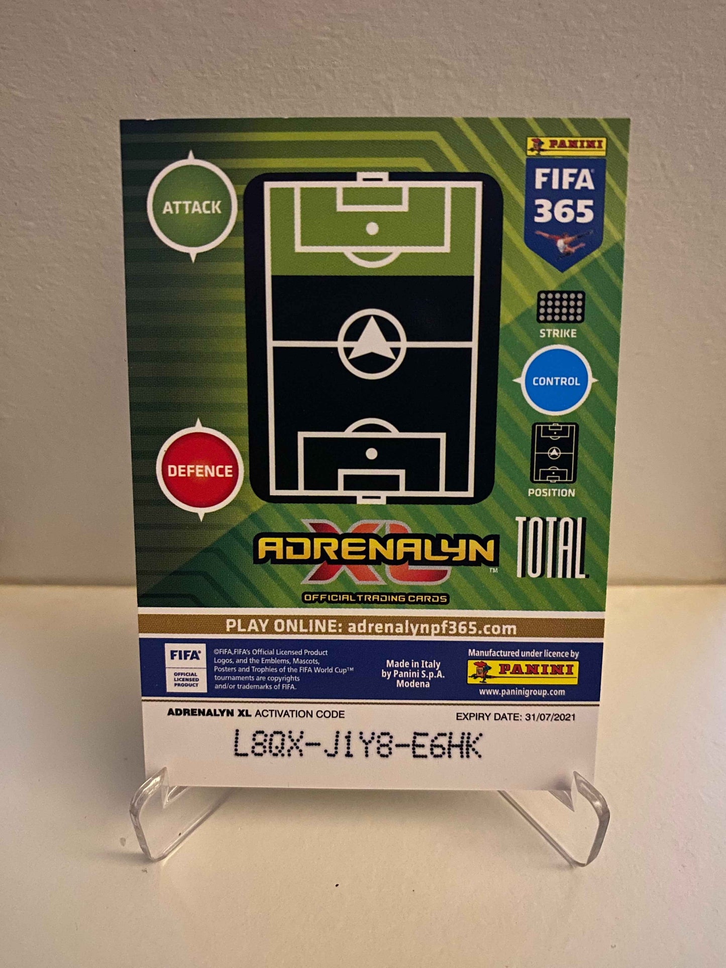 Fodbold kort Panini Adrenalyn FIFA 365 2020/2021 - Inter Milano Romelu Lukaku 215 - Pokedexet