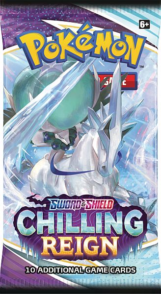 Pokémon Sword & Shield Chilling Reign Booster Pack/Pakke