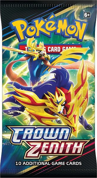 Pokémon Sword & Shield Crown Zenith Booster Pack/Pakke