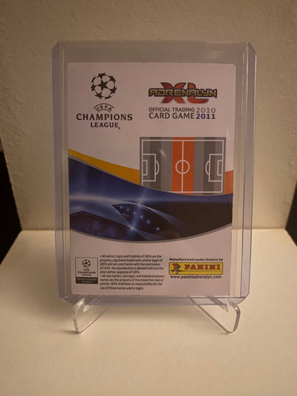 Fodbold kort Panini Adrenalyn XL UEFA Champions League 2010/2011 - Chelsea Florent Malouda Holofoil - Pokedexet