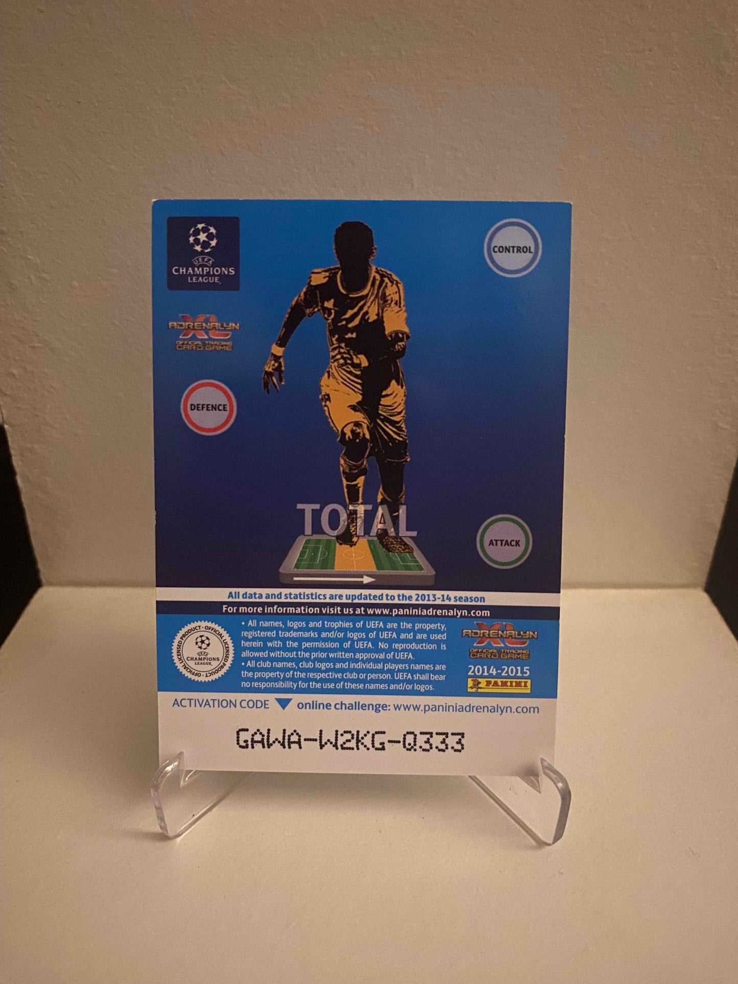 Fodbold kort Panini Adrenalyn XL UEFA Champions League 2014/2015 - Malmø Markus Halsti - Pokedexet