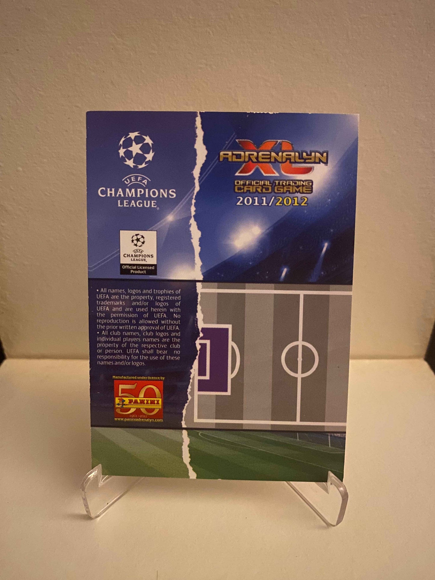 Fodbold kort Panini Adrenalyn XL UEFA Champions League 2011/2012 - FC Porto Helton - Pokedexet