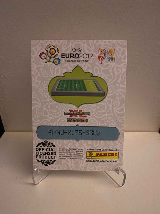 Fodbold kort Panini Adrenalyn XL UEFA EURO 2012 - Italien Pablo Osvaldo - Pokedexet