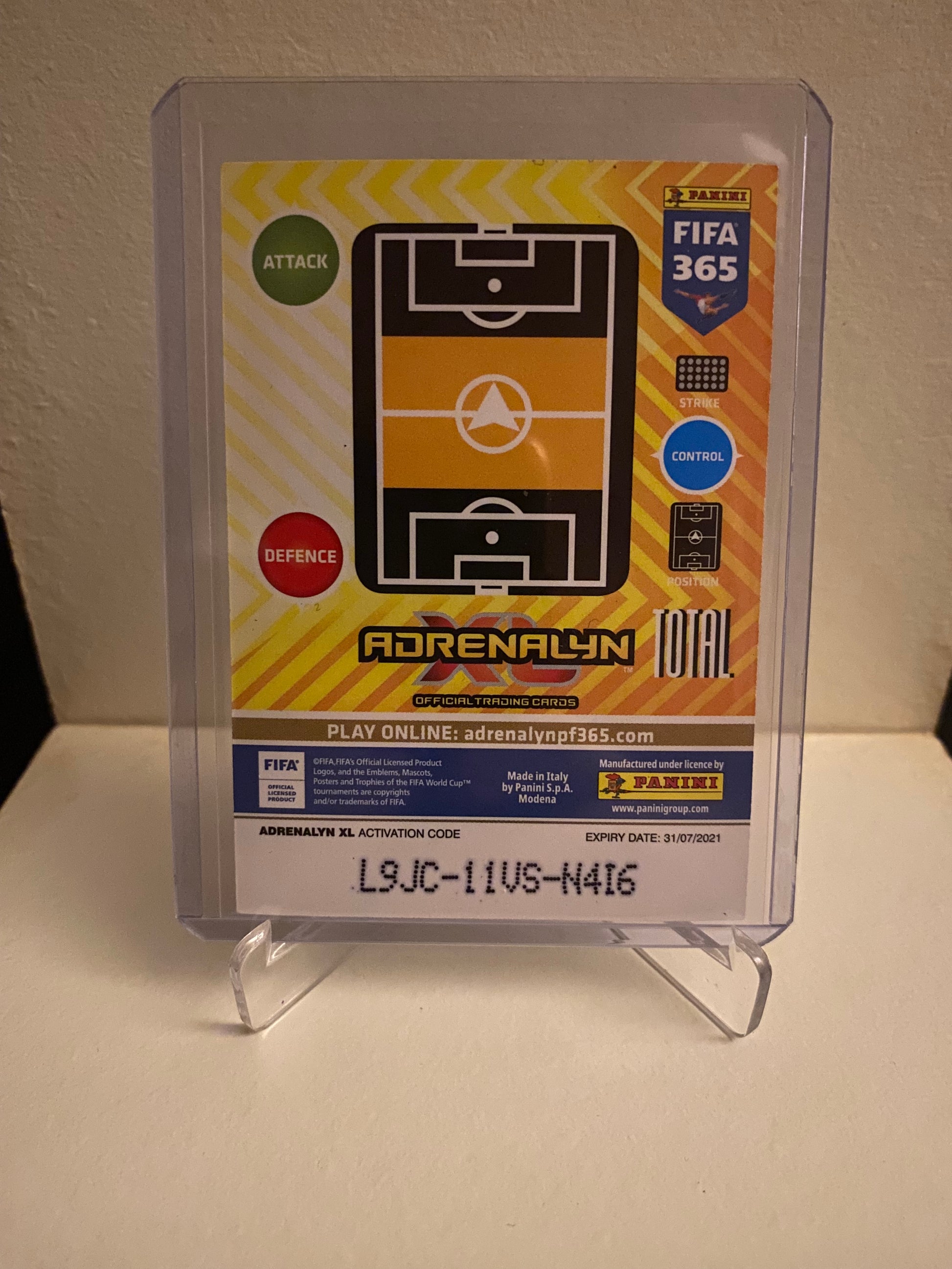 Fodbold kort Panini Adrenalyn XL FIFA 365 2021 - Juventus Adrian Rabiot Holofoil - Pokedexet