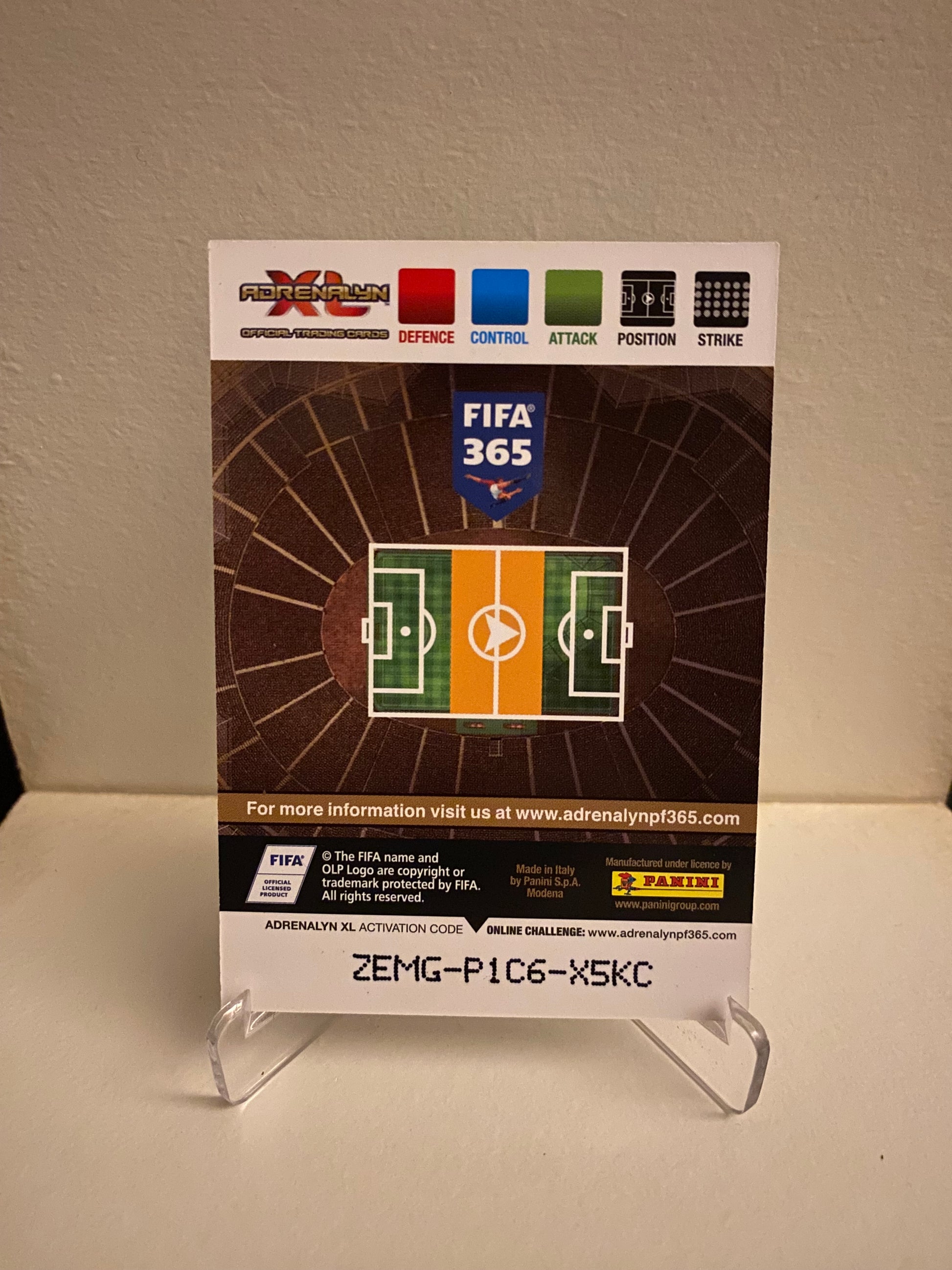 Fodbold kort Panini Adrenalyn XL FIFA 365 2017 - Sporting William Carvalho - Pokedexet