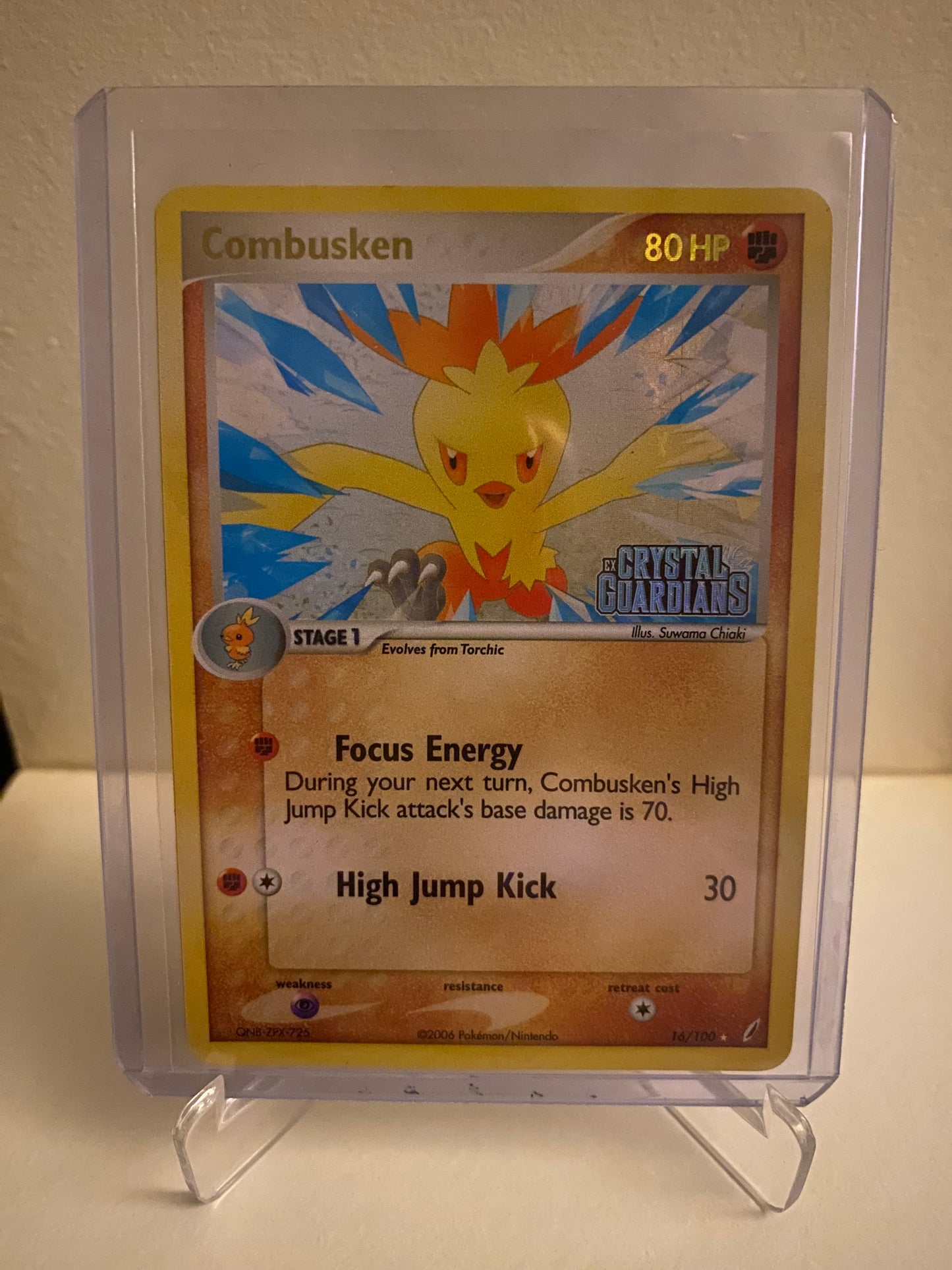 Combusken Holofoil (16/100)