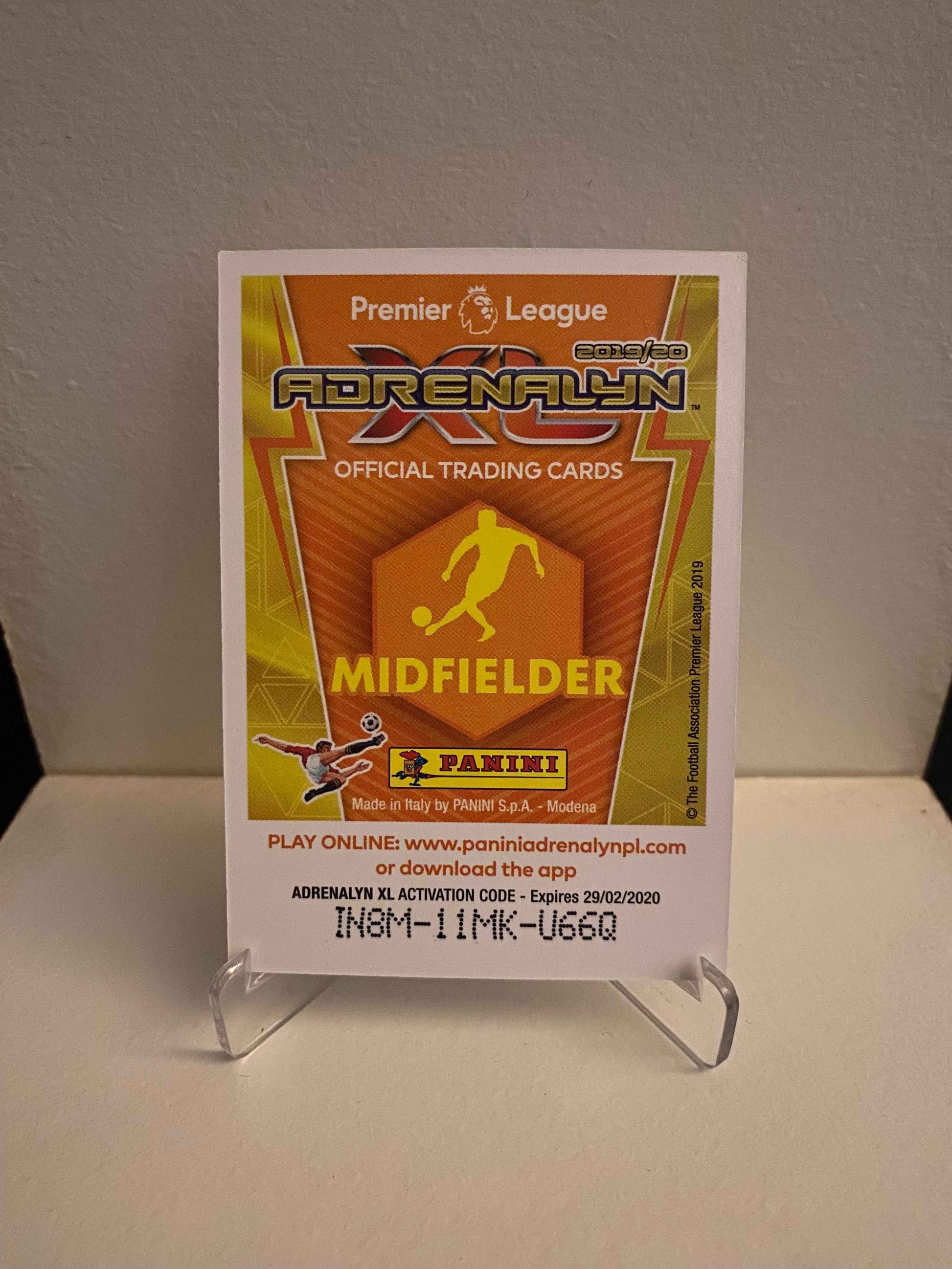 Fodbold kort Panini Adrenalyn XL Premier League 2019/2020 - Brighton Pascal Gross - Pokedexet