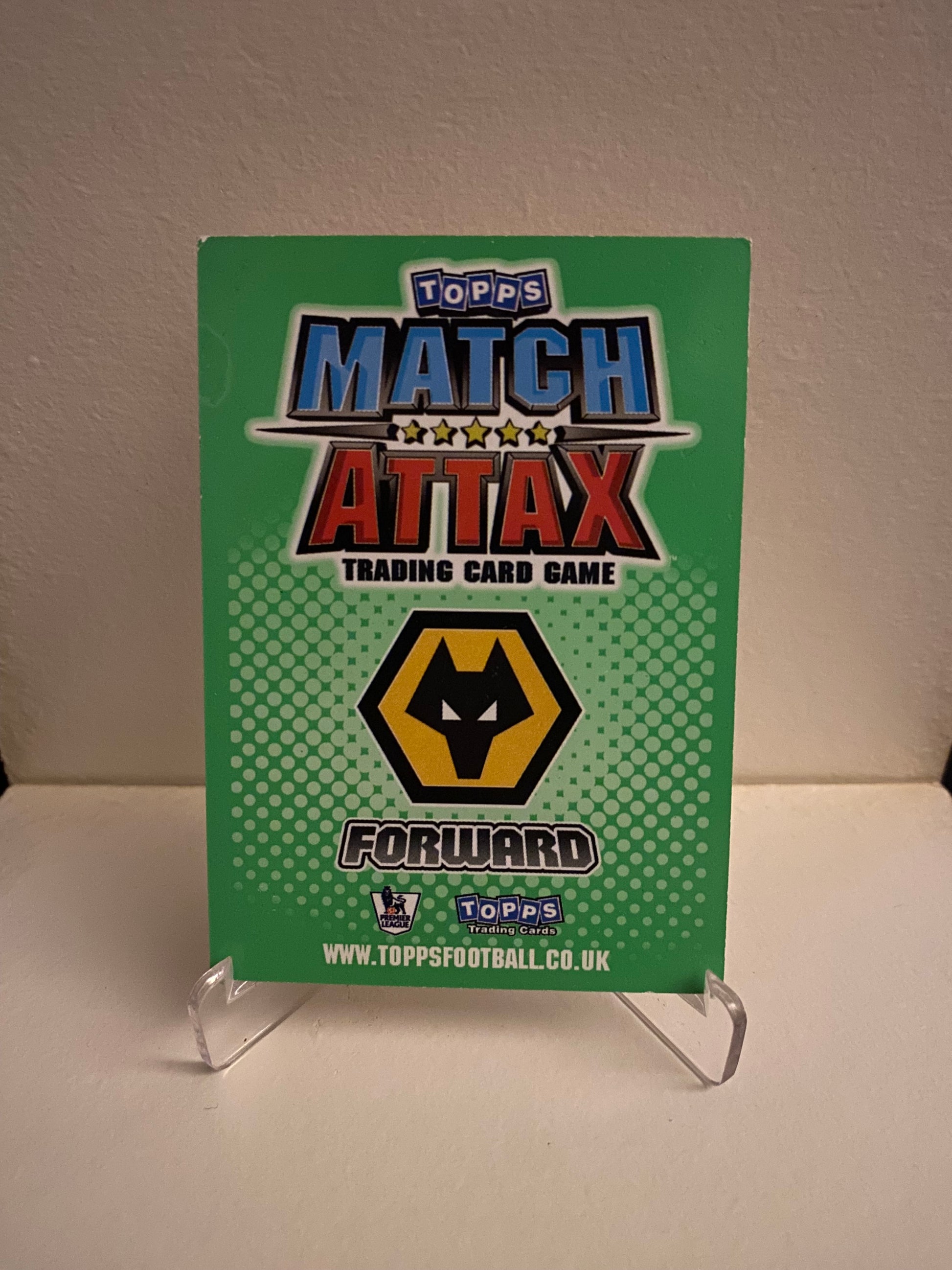 Fodbold kort Topps Match Attax Premier League 2010/2011 - Wolverhampton Sylvan Ebanks-Blake - Pokedexet