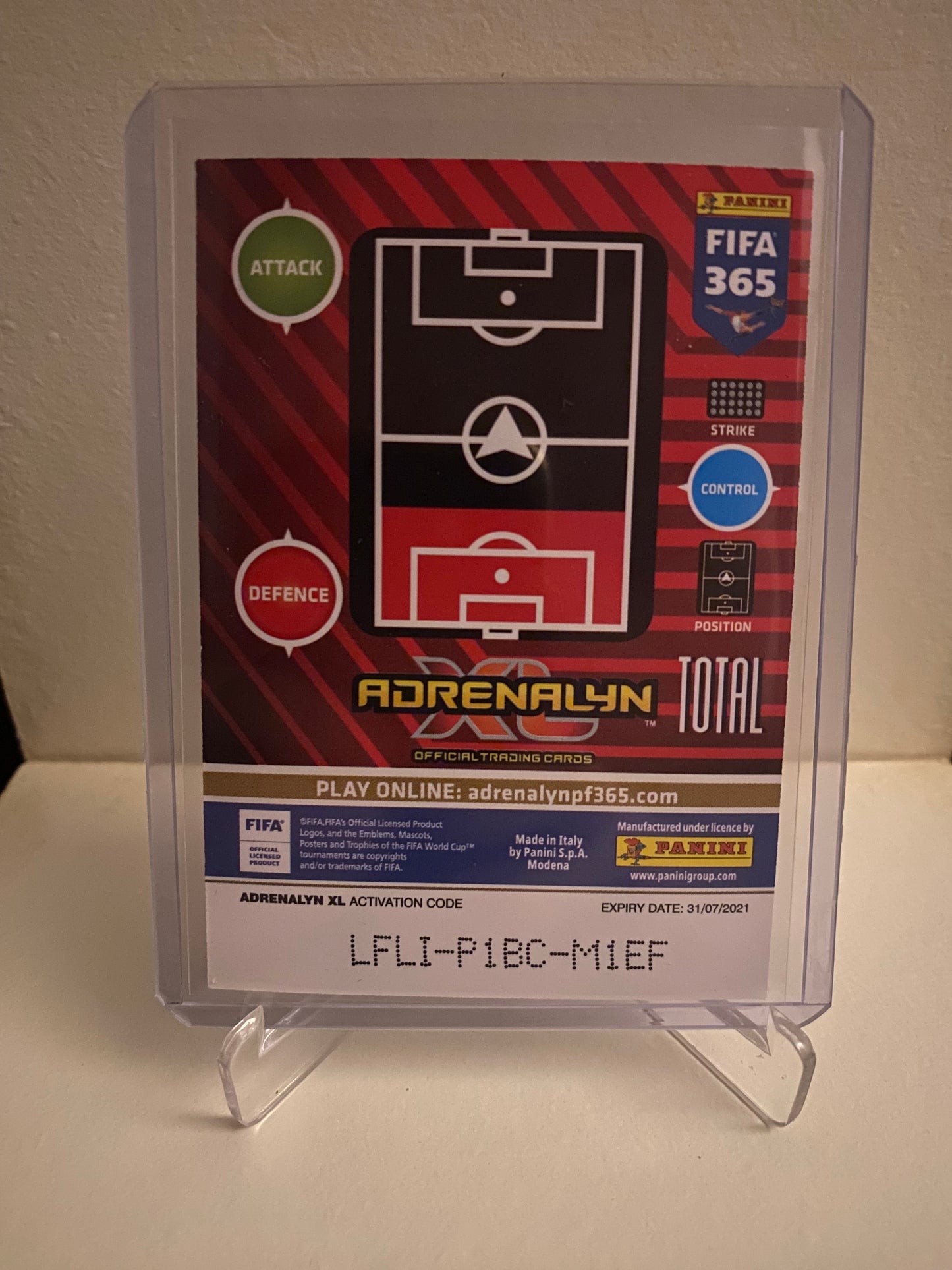 Panini Adrenalyn XL FIFA 365 2021 - Schalke 04 Bastian Oczipka Holofoil - Pokedexet