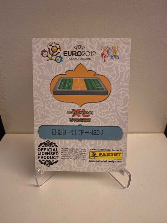 Fodbold kort Panini Adrenalyn XL UEFA EURO 2012 - Spanien David Silva - Pokedexet