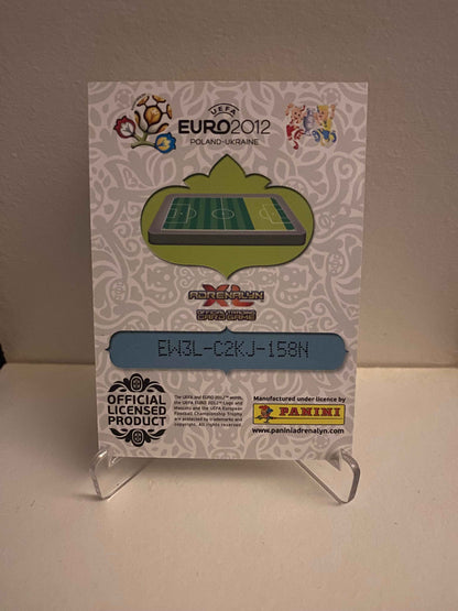Fodbold kort Panini Adrenalyn XL UEFA EURO 2012 - England Darren Bent - Pokedexet
