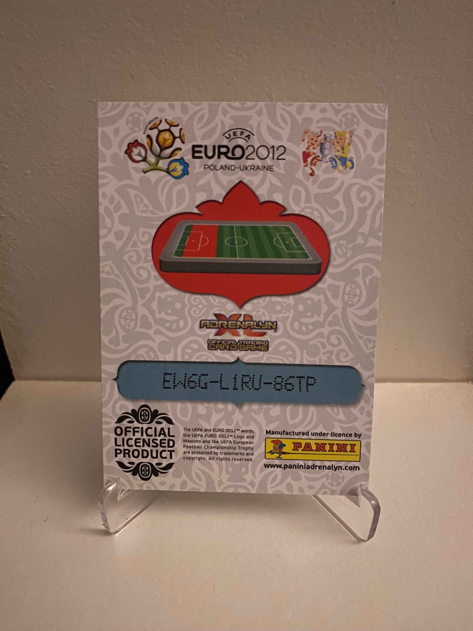 Fodbold kort Panini Adrenalyn XL UEFA EURO 2012 - Polen Arkadiusz Glowacki - Pokedexet