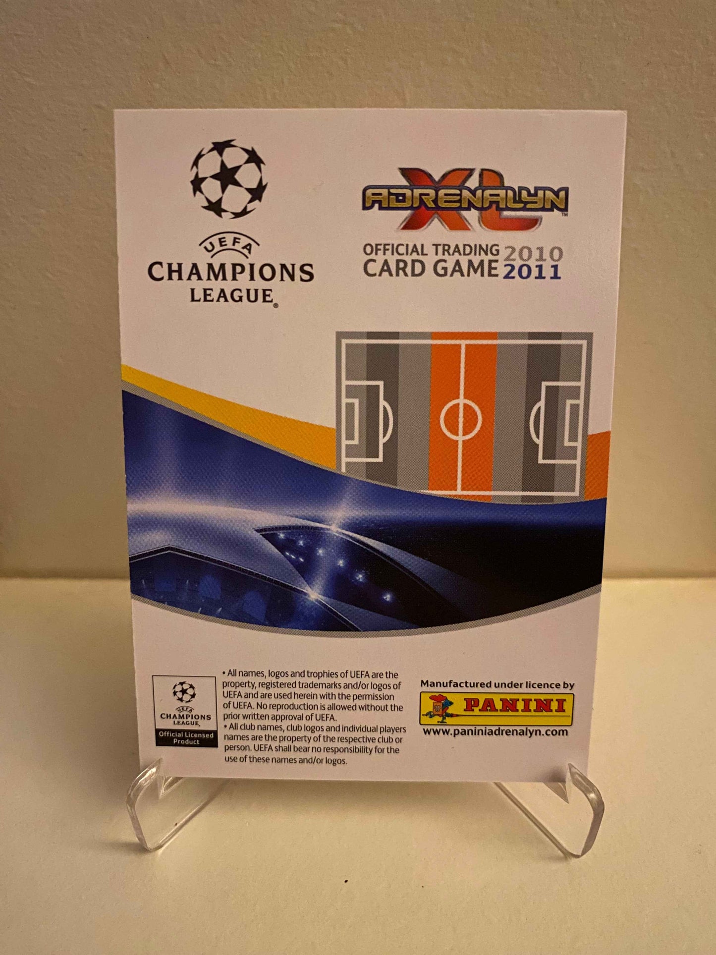 Fodbold kort Panini Adrenalyn XL UEFA Champions League 2010-2011 - Arsenal FC Andrey Arshavin - Pokedexet
