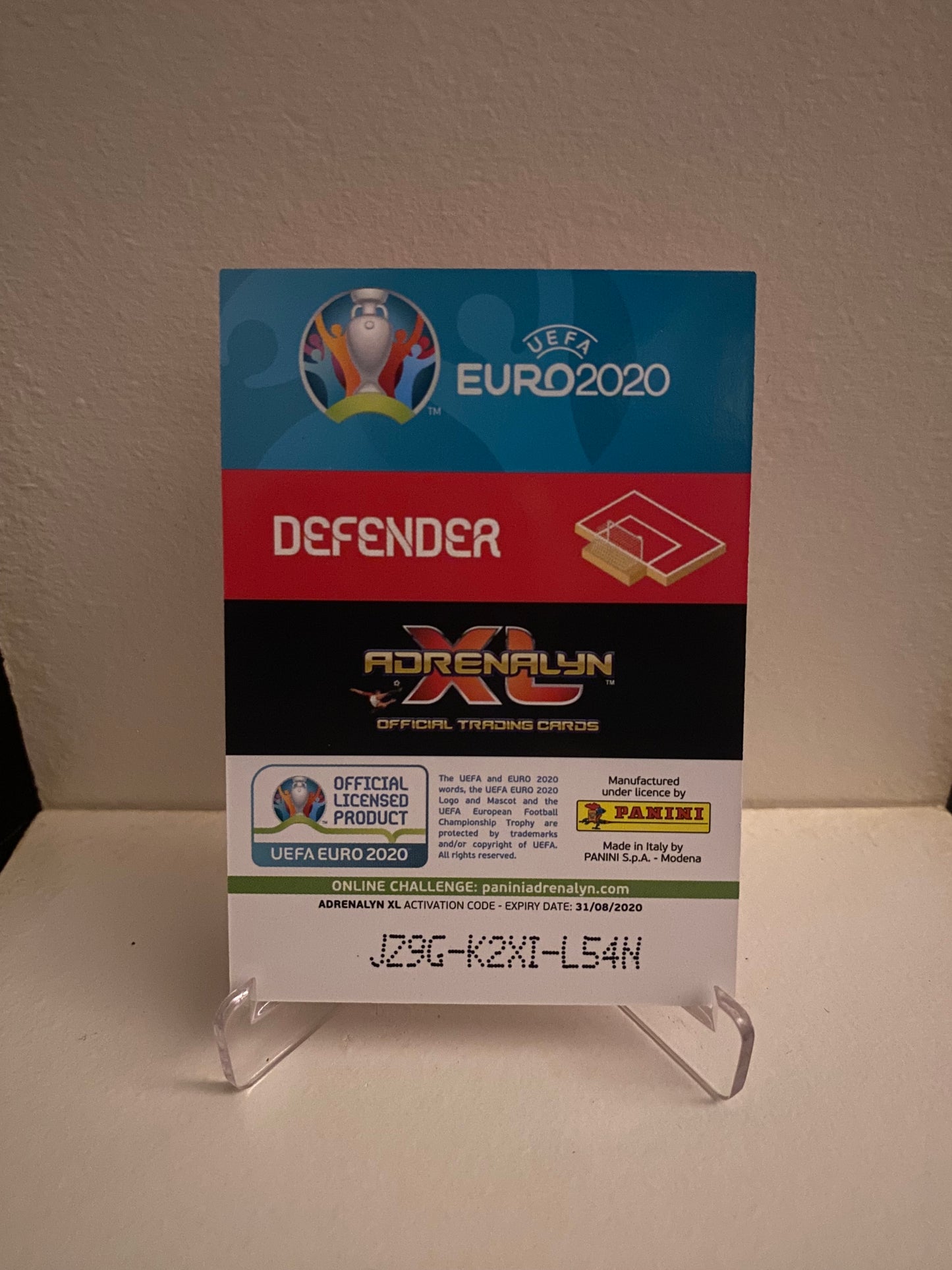Fodbold kort Panini Adrenalyn XL UEFA EURO 2020 - Schweiz Kevin Mbabu - Pokedexet