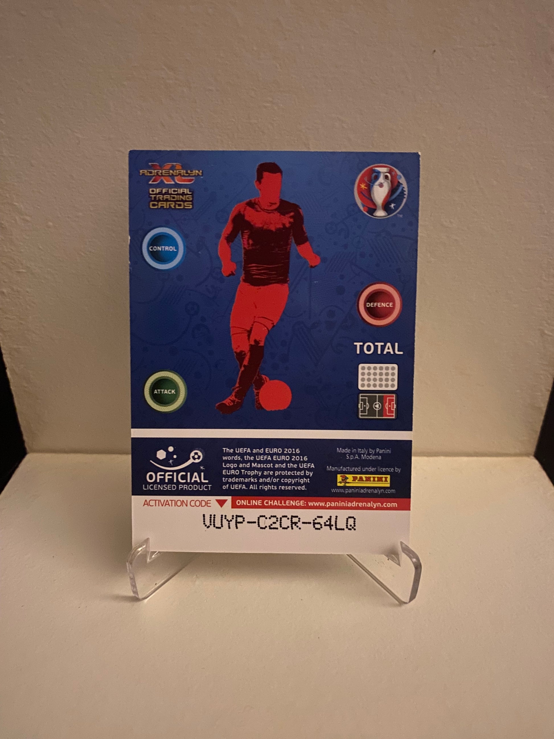 Fodbold kort Panini Adrenalyn XL UEFA EURO 2016 - Sverige Pierre Bengtsson - Pokedexet