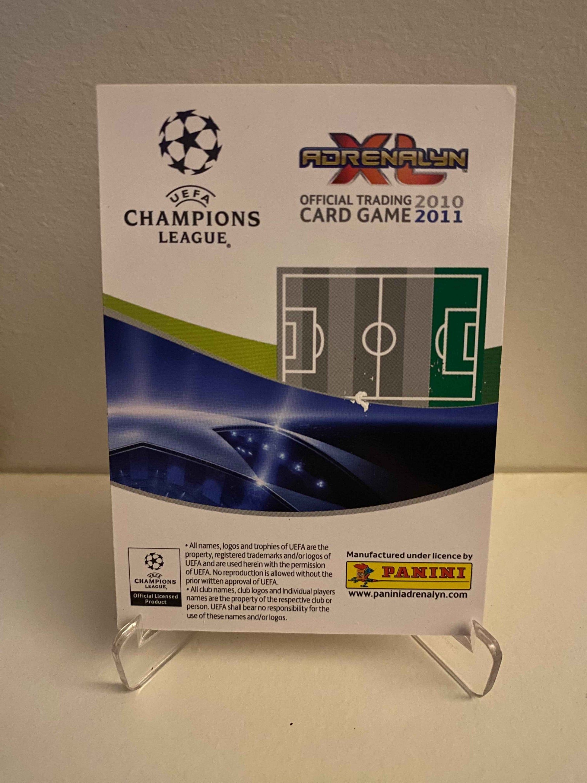 Panini Adrenalyn XL UEFA Champions League 2010-2011 - Benfica Oscar Cardozo