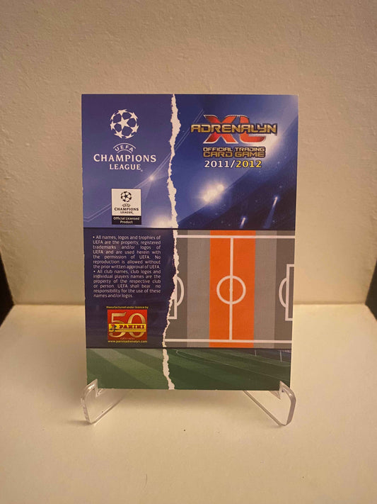 Fodbold kort Panini Adrenalyn XL UEFA Champions League 2011/2012 - Manchester City Gareth Barry - Pokedexet