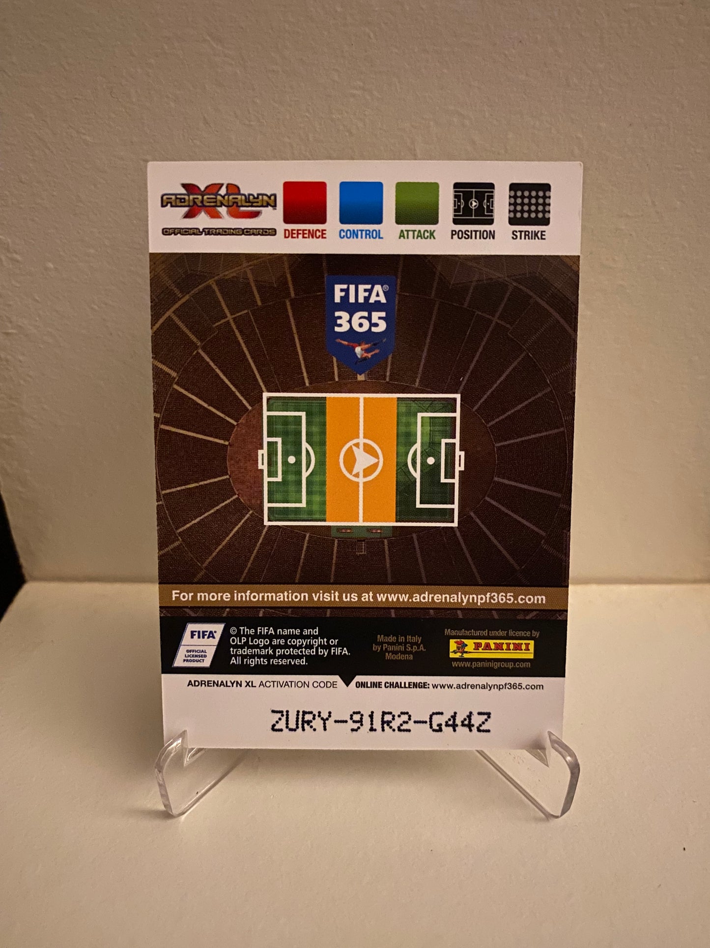 Fodbold kort Panini Adrenalyn XL FIFA 365 2017 - Borussia Dortmund Gonzalo Castro - Pokedexet